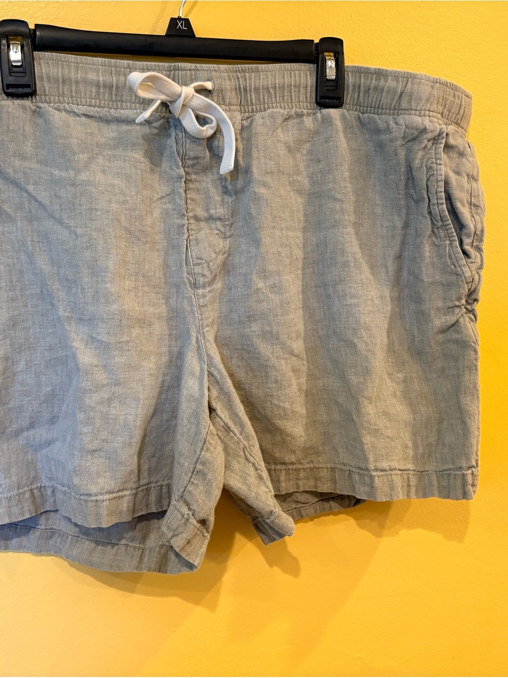 Banana Republic beige Elastic Waist Shorts